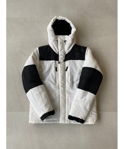 YARD PLUS（ヤードプリュス）の「YARD PLUS 切り換えボリュームジャケット（ブルゾン・メンズ・ブラック/ホワイト/ベージュ/カーキ・LARGE/MEDIUM）」の5枚目の写真