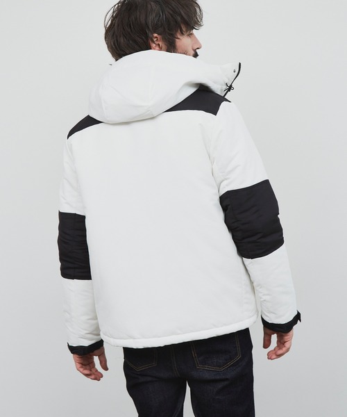 YARD PLUS（ヤードプリュス）の「YARD PLUS 切り換えボリュームジャケット（ブルゾン・メンズ・ブラック/ホワイト/ベージュ/カーキ・LARGE/MEDIUM）」の19枚目の写真