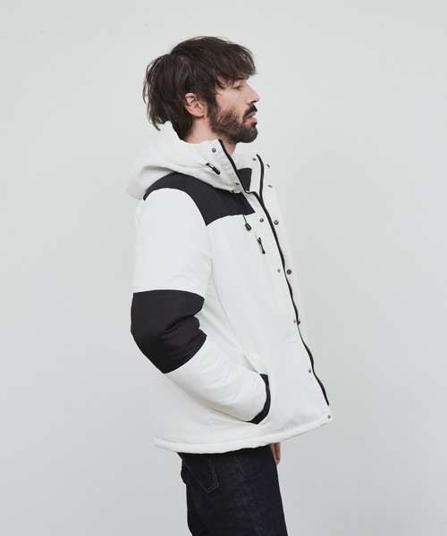 YARD PLUS（ヤードプリュス）の「YARD PLUS 切り換えボリュームジャケット（ブルゾン・メンズ・ブラック/ホワイト/ベージュ/カーキ・LARGE/MEDIUM）」の20枚目の写真