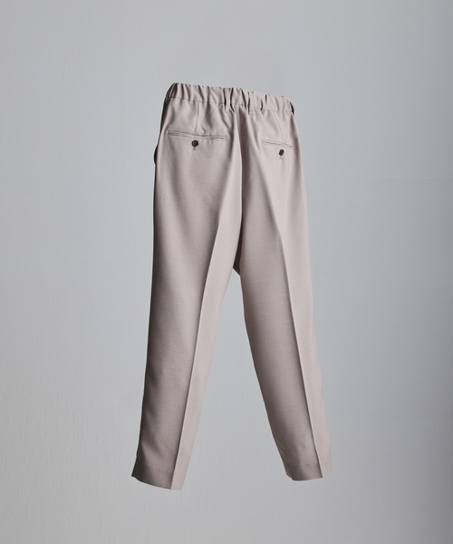 【WYM LIDNM】PE SLOW TAPERED SLACKS＆ブルゾン WYM LIDNM（ウィム バイ リドム）の「PE SLOW TAPERED SLACKS