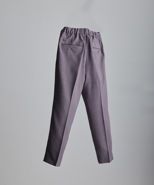 WYM LIDNM（ウィム バイ リドム）の「PE SLOW TAPERED SLACKS（スラックス・メンズ・ブラック/ベージュ/ブルー系その他/パープル系その他・S/M/L）」の12枚目の写真