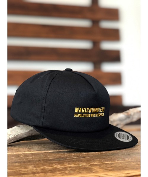 MAGIC NUMBER（マジック ナンバー）の「【MAGIC NUMBER】WEEKENDER　CAP（キャップ・メンズ・ブラック/ベージュ/オレンジ/サックスブルー/ゴールド・FREE）」の5枚目の写真