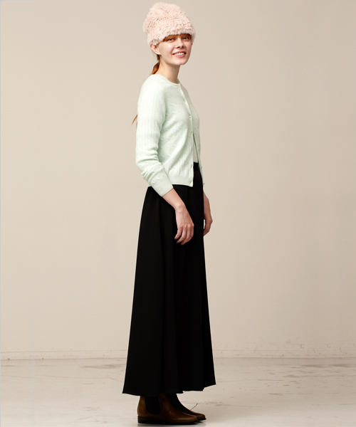 BEAUTY&YOUTH UNITED ARROWS（ビューティーアンドユースユナイテッドアローズ）の「BYTF ダブルサテンマキシスカート ◆（スカート・レディース・コバルトブルー/ブラック・MEDIUM/SMALL）」の13枚目の写真