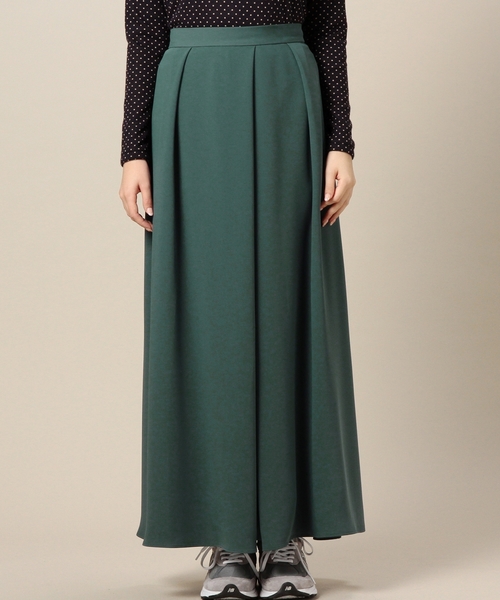 BEAUTY&YOUTH UNITED ARROWS（ビューティーアンドユースユナイテッドアローズ）の「BYTF ダブルサテンマキシスカート ◆（スカート・レディース・コバルトブルー/ブラック・MEDIUM/SMALL）」の3枚目の写真