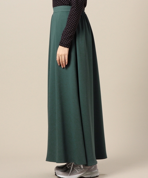 BEAUTY&YOUTH UNITED ARROWS（ビューティーアンドユースユナイテッドアローズ）の「BYTF ダブルサテンマキシスカート ◆（スカート・レディース・コバルトブルー/ブラック・MEDIUM/SMALL）」の4枚目の写真