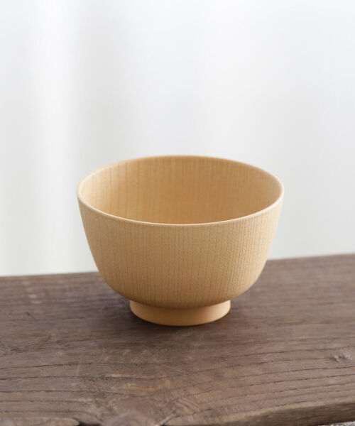 Afternoon Tea（アフタヌーンティー）の「木目調汁椀（食器・レディース・ナチュラル/ブラウン・ONE SIZE）」の2枚目の写真