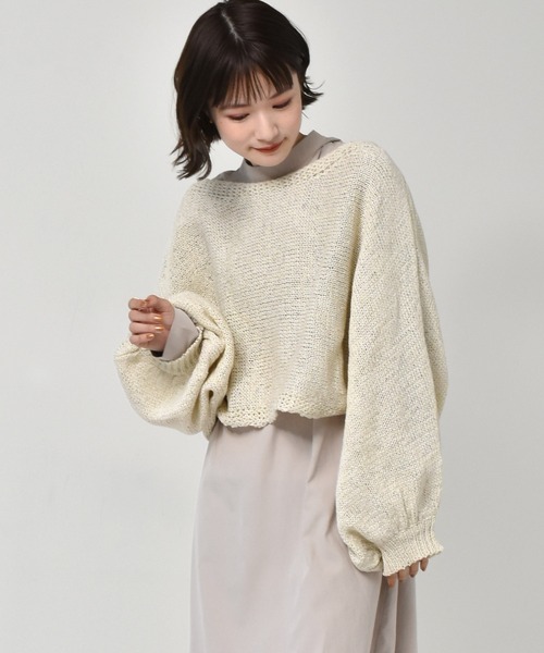 テープヤーンショートニット ニット セーター Retro Girl レトロガール のファッション通販 Zozotown
