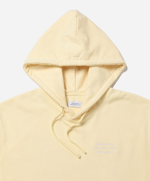 Saturdays NYC（サタデーズ ニューヨークシティ ）の「Ditch International Hoodie（パーカー・メンズ・グレー/ベージュ/ブラック・XL/X-SMALL/S/L/M）」の14枚目の写真