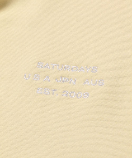Saturdays NYC（サタデーズ ニューヨークシティ ）の「Ditch International Hoodie（パーカー・メンズ・グレー/ベージュ/ブラック・XL/X-SMALL/S/L/M）」の15枚目の写真