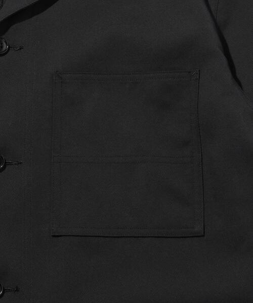 MONKEY TIME（モンキータイム）の「＜monkey time＞ PE KRSY COVERALL SSL/カバーオールシャツ（シャツ/ブラウス・メンズ・ブラック/ベージュ・S/M/L/XL）」の13枚目の写真