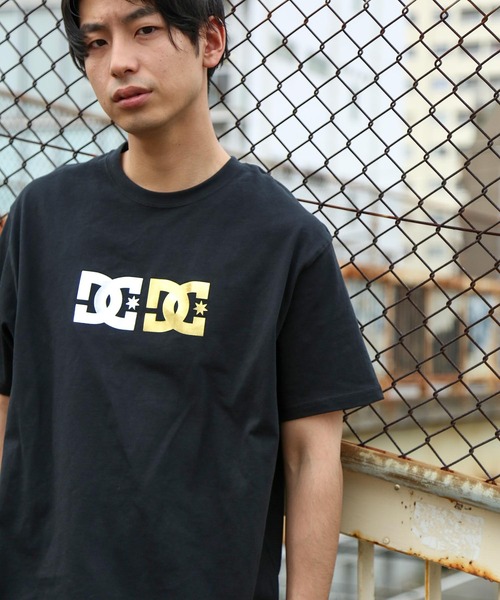 DC SHOES(ディーシーシューズ)の「21 20S BASIC WSTAR S/DCロゴ半袖Tシャツ(Tシャツ/カットソー・メンズ・ホワイト/ブラック系その他/ブラック・MEDIUM/LARGE/X-LARGE)」の3枚目の写真