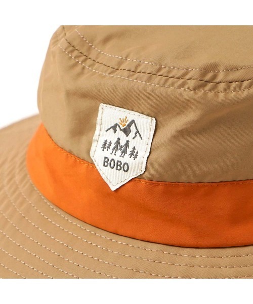 BOBO（ボボ）の「BOBO UVハット ベージュ 48-52cm（ハット・キッズ・ベージュ・フリー(48-52cm)）」の3枚目の写真