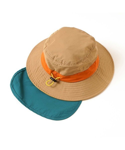 BOBO（ボボ）の「BOBO UVハット ベージュ 48-52cm（ハット・キッズ・ベージュ・フリー(48-52cm)）」の11枚目の写真
