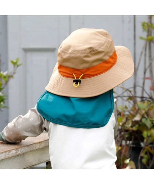 BOBO（ボボ）の「BOBO UVハット ベージュ 48-52cm（ハット・キッズ・ベージュ・フリー(48-52cm)）」の8枚目の写真