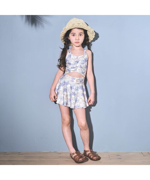 apres les cours（アプレレクール）の「折りたたみハット（ハット・キッズ・ブラウン/アイボリー・50/54/58）」の7枚目の写真