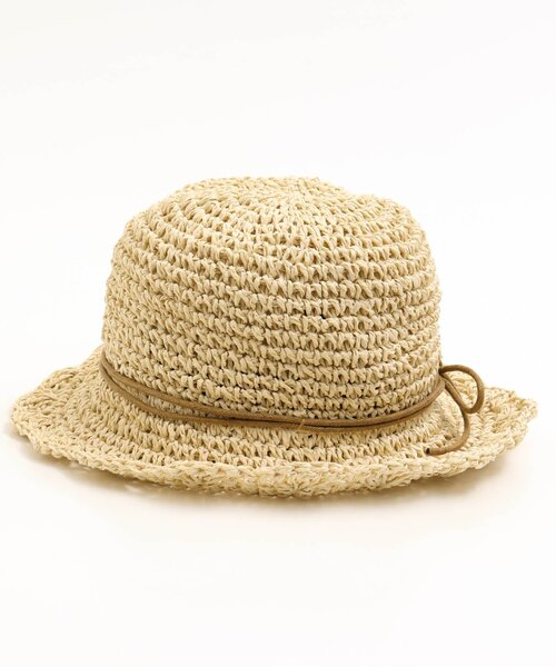 apres les cours（アプレレクール）の「折りたたみハット（ハット・キッズ・ブラウン/アイボリー・50/54/58）」の12枚目の写真