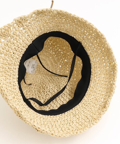 apres les cours（アプレレクール）の「折りたたみハット（ハット・キッズ・ブラウン/アイボリー・50/54/58）」の17枚目の写真