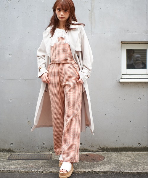 OLIVE des OLIVE（オリーブデオリーブ）の「【セットアップ対応/S/Mサイズ】ズキュン！セットアップゆるパンツ（その他パンツ・レディース・アイボリー/ブラック系その他/レッド系その他/ブルー系その他・SMALL/MEDIUM）」の16枚目の写真