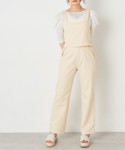 OLIVE des OLIVE（オリーブデオリーブ）の「【セットアップ対応/S/Mサイズ】ズキュン！セットアップゆるパンツ（その他パンツ・レディース・アイボリー/ブラック系その他/レッド系その他/ブルー系その他・SMALL/MEDIUM）」の14枚目の写真