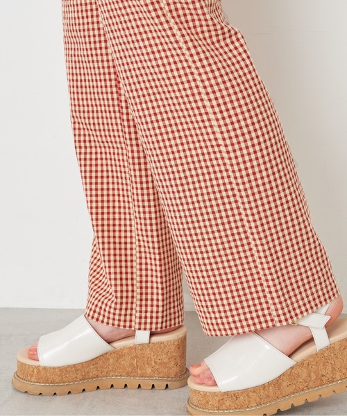 OLIVE des OLIVE（オリーブデオリーブ）の「【セットアップ対応/S/Mサイズ】ズキュン！セットアップゆるパンツ（その他パンツ・レディース・アイボリー/ブラック系その他/レッド系その他/ブルー系その他・SMALL/MEDIUM）」の15枚目の写真