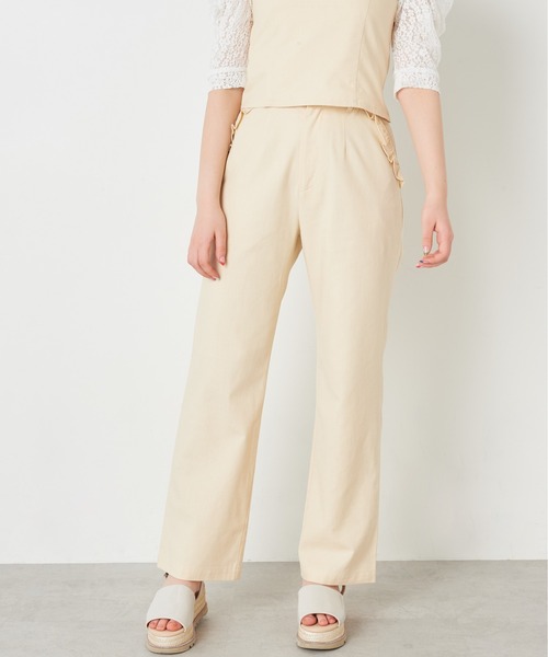 OLIVE des OLIVE（オリーブデオリーブ）の「【セットアップ対応/S/Mサイズ】ズキュン！セットアップゆるパンツ（その他パンツ・レディース・アイボリー/ブラック系その他/レッド系その他/ブルー系その他・SMALL/MEDIUM）」の5枚目の写真