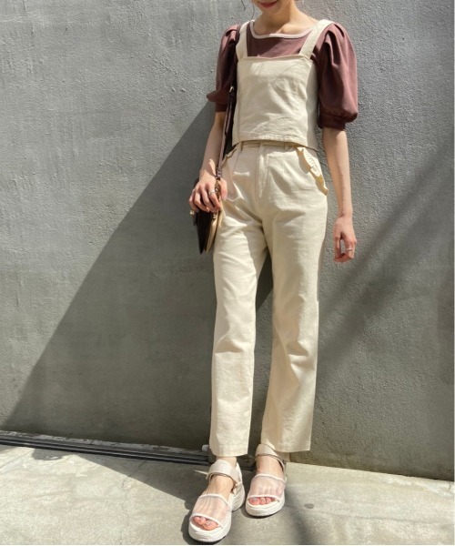 OLIVE des OLIVE（オリーブデオリーブ）の「【セットアップ対応/S/Mサイズ】ズキュン！セットアップゆるパンツ（その他パンツ・レディース・アイボリー/ブラック系その他/レッド系その他/ブルー系その他・SMALL/MEDIUM）」の6枚目の写真