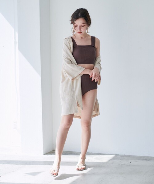 【新品未使用タグ付き】　FREAK'S STORE スイムウエア FREAK'S STORE/アメスリ タンク セット 水着（トップス・パンツ