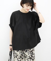 JOURNAL STANDARD | 《WEB限定》クールローレルギャザースリーブTシャツ◆(Tシャツ/カットソー)