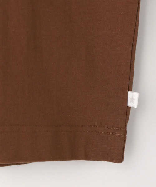 CONVERSE（コンバース）の「CONVERSEフレンチスリーブTシャツ（Tシャツ/カットソー・レディース・ダークブラウン/ホワイト/ブラック・FREE）」の18枚目の写真