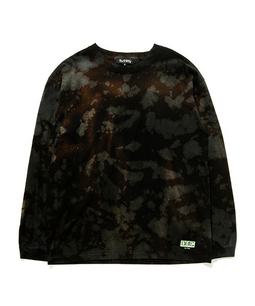 430（フォーサーティ）の「【430】YD TIEDYE L/S TEE（Tシャツ/カットソー・メンズ・ライトブラウン/パープル/グレー系その他/ブラック×グレー/ブラック×ホワイト・2/1/3）」の2枚目の写真
