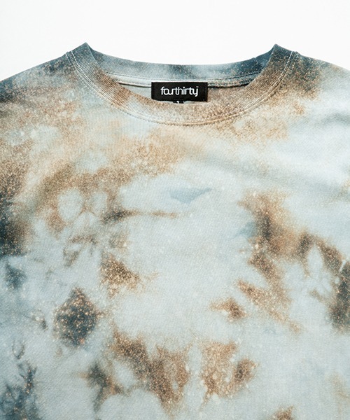 430（フォーサーティ）の「【430】YD TIEDYE L/S TEE（Tシャツ/カットソー・メンズ・ライトブラウン/パープル/グレー系その他/ブラック×グレー/ブラック×ホワイト・2/1/3）」の12枚目の写真