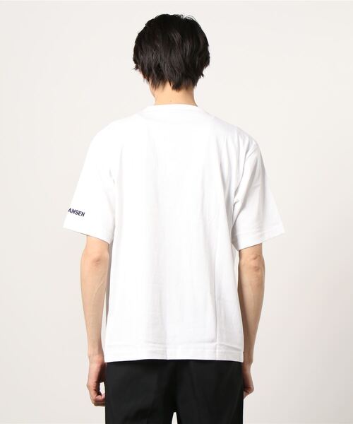 HELLY HANSEN（ヘリーハンセン）の「ヘリーハンセン HELLY HANSEN アウトドア 半袖Tシャツ S/S Border Tee(S/Sボーダーティー)（Tシャツ/カットソー・メンズ・ベージュ/ネイビー・M/L）」の3枚目の写真