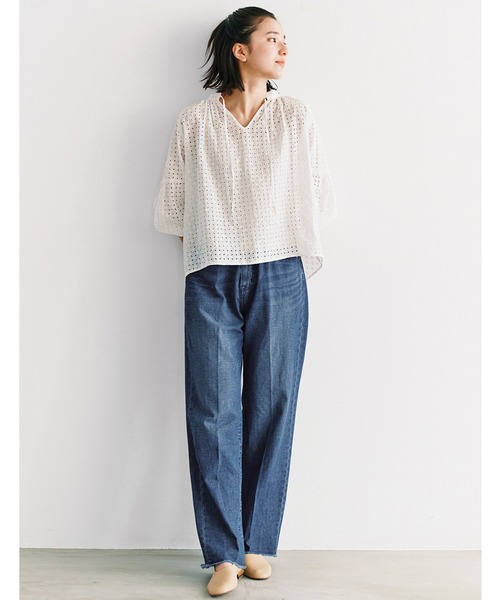 【佐藤かなさんプロデュース】 アヴェクモワ ノーカラーコート<ベージュ> スタイリスト佐藤かなの「いま、本当に着たい服」をカタチにした