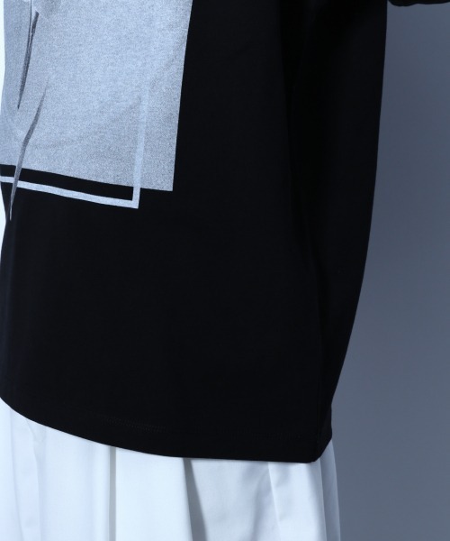 HARE(ハレ)の「フロントプリントカットソー(HARE)(Tシャツ/カットソー・メンズ・ブラック/オフホワイト/ブルー・SMALL/MEDIUM)」の13枚目の写真