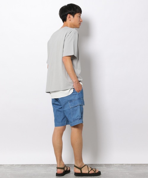 LAKOLE（ラコレ）の「【2点SET】タンクセットTシャツ / 947652（Tシャツ/カットソー・メンズ・グレー/ブラック/ラベンダー/ベージュ・MEDIUM/X-LARGE/LARGE）」の7枚目の写真