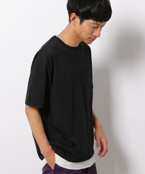 LAKOLE（ラコレ）の「【2点SET】タンクセットTシャツ / 947652（Tシャツ/カットソー・メンズ・グレー/ブラック/ラベンダー/ベージュ・MEDIUM/X-LARGE/LARGE）」の8枚目の写真