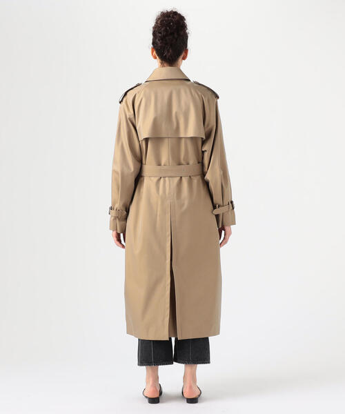 TOMORROWLAND （トゥモローランド）の「■コットンギャバジン トレンチコート（トレンチコート・レディース・キャメル・36/34）」の4枚目の写真