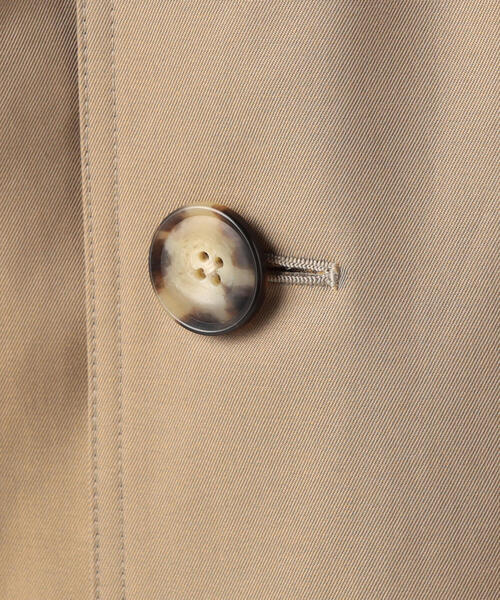 TOMORROWLAND （トゥモローランド）の「■コットンギャバジン トレンチコート（トレンチコート・レディース・キャメル・36/34）」の5枚目の写真