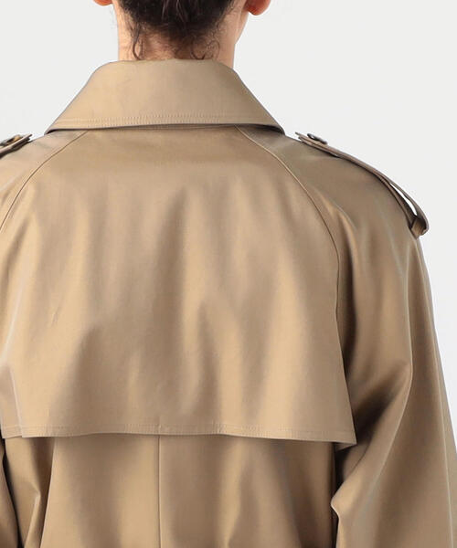 TOMORROWLAND （トゥモローランド）の「■コットンギャバジン トレンチコート（トレンチコート・レディース・キャメル・36/34）」の8枚目の写真