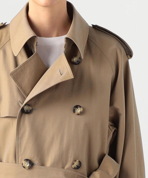 TOMORROWLAND （トゥモローランド）の「■コットンギャバジン トレンチコート（トレンチコート・レディース・キャメル・36/34）」の12枚目の写真