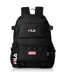 FILA（フィラ）の「【FILA×MARVEL/フィラ×マーベル】コラボ ワンポイント刺繍 チャーム付き バックパック（バックパック/リュック・メンズ）」