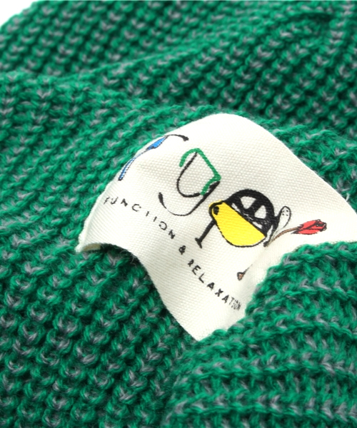 CIAOPANIC TYPY（チャオパニックティピー）の「KIDSリブニットワッチC（ニットキャップ/ビーニー・キッズ・チャコールグレー/グレー/ベージュ/ワインレッド/グリーン/ロイヤルブルー/マスタード/ブラック・FREE）」の9枚目の写真