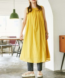 WEGO/【ZOZOTOWN&一部店限定】コットンフリルネックワンピース