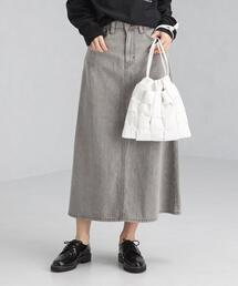 SOMETHING | 【別注】<SOMETHING(サムシング)> デニム フレア スカート(デニムスカート)