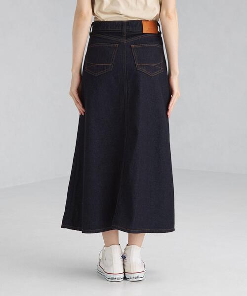 SOMETHING（サムシング）の「【別注】＜SOMETHING(サムシング)＞ デニム フレア スカート（デニムスカート・レディース・ネイビー/グレー/ライトブルー・M/S）」の10枚目の写真