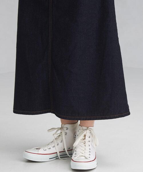SOMETHING（サムシング）の「【別注】＜SOMETHING(サムシング)＞ デニム フレア スカート（デニムスカート・レディース・ネイビー/グレー/ライトブルー・M/S）」の15枚目の写真