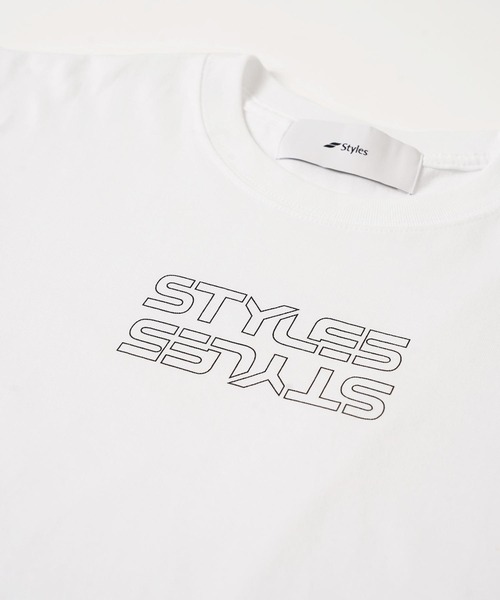 styles（スタイルス）の「Styles S/S TEE Center Chest Print（Tシャツ/カットソー・メンズ・ホワイト/ブラック/ベージュ・S/M/L）」の17枚目の写真