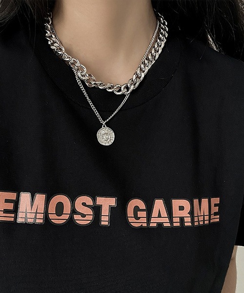 LA VORAGINE（ラ ヴォラジネ）の「チョーカーネックレス２本セット（男女兼用）（チョーカー・レディース・ゴールド/シルバー・FREE）」の13枚目の写真