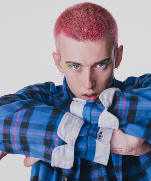 uniform experiment（ユニフォームエクスペリメント）の「LINE  FLANNEL  EASY JACKET（テーラードジャケット・メンズ・ブルー/グリーン・1/2/4/3）」の18枚目の写真