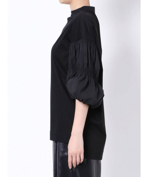 ELENDEEK（エレンディーク）の「マムルークハーフスリーブカットソー（Tシャツ/カットソー・レディース・ブラック/オフホワイト・FREE）」の11枚目の写真